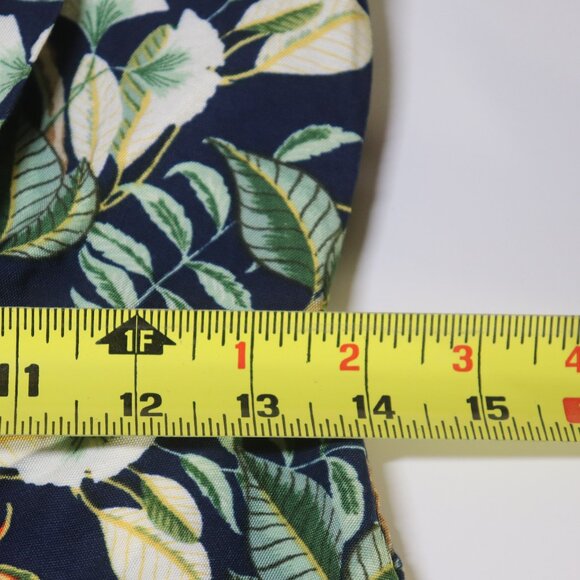 Loft Petite Leafed Tie Front Midi Dress Office Casual Size 00 - Picture 12 of 13